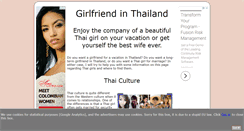 Desktop Screenshot of girlfriendinthailand.com