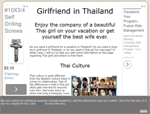 Tablet Screenshot of girlfriendinthailand.com